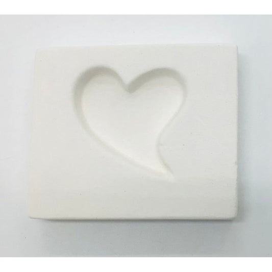 Millefiori Mold - Offset Heart
