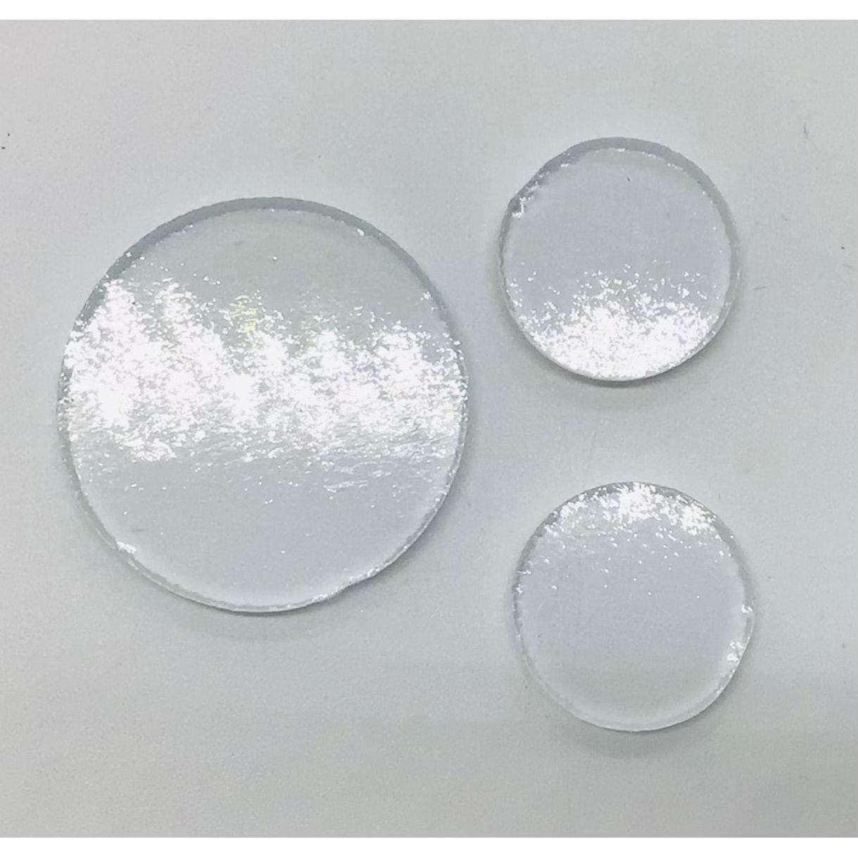 COE 96 Millefiori Cap Circle Set x 5