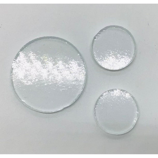 COE 96 Millefiori Cap Circle Set x 5