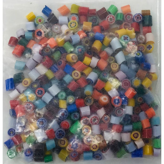 COE 104 Millefiori Cane Pieces - NOT COMPATIBLE WITH COE 96