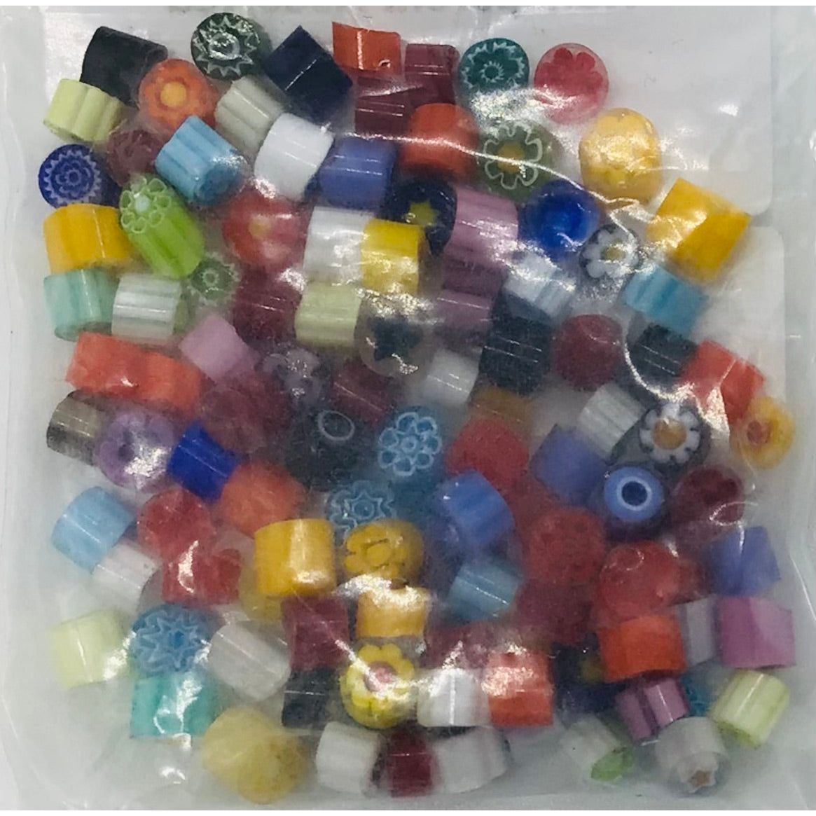 COE 104 Millefiori Cane Pieces - NOT COMPATIBLE WITH COE 96