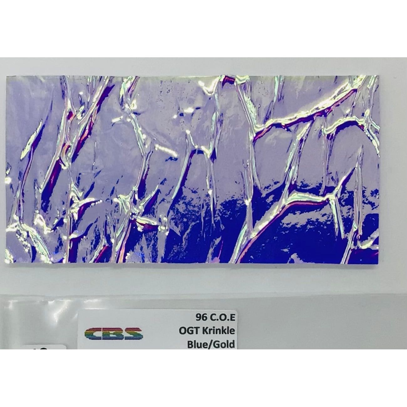 CBS 2” x 4” Dichro on Clear COE 96