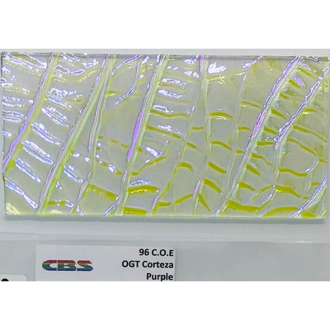 CBS 2” x 4” Dichro on Clear COE 96