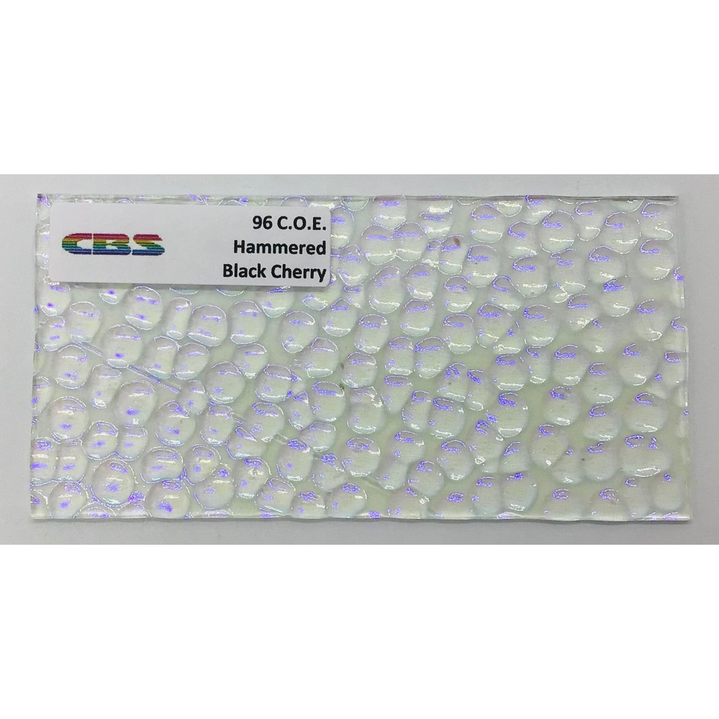 CBS 2” x 4” Dichro on Clear COE 96