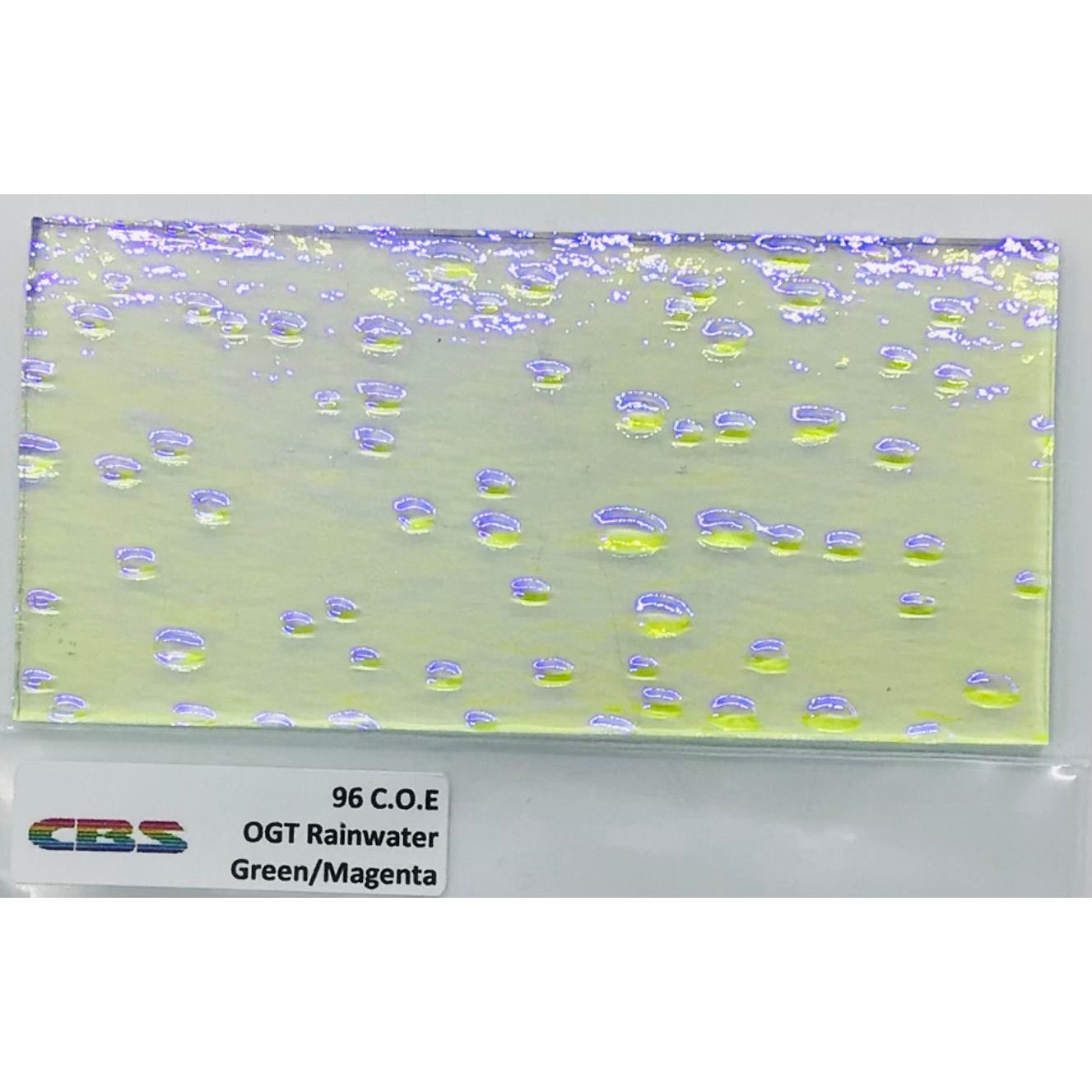 CBS 2” x 4” Dichro on Clear COE 96