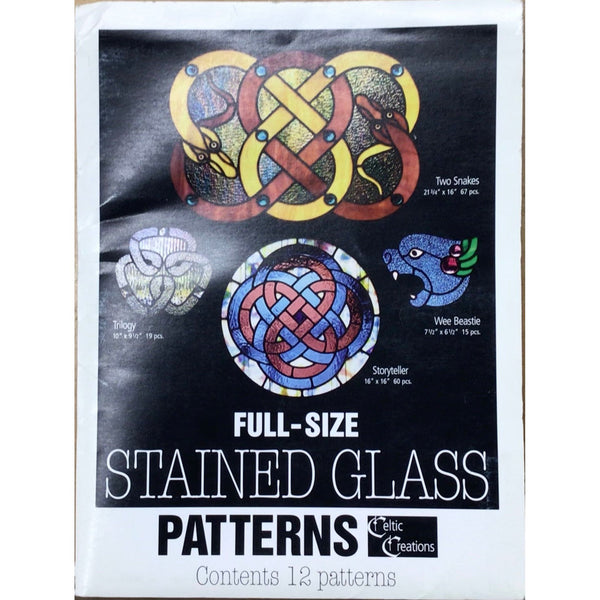 Celtic Creations Full-Size Stained Glass Patterns