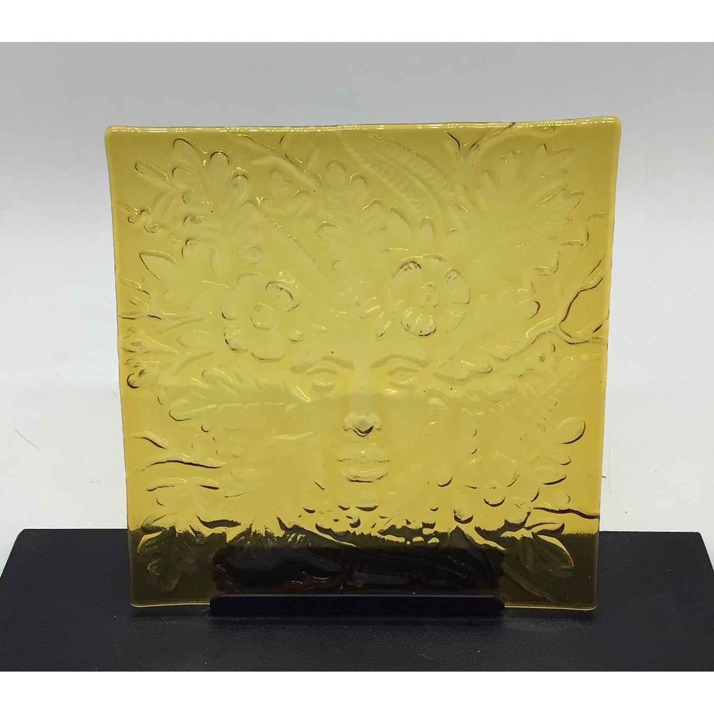 Fused Glass Textured Tiles - 6” Square