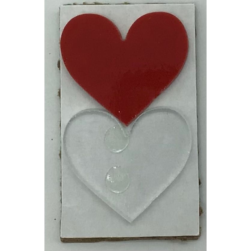 Pre-cut Fun Glass Designs - Hearts