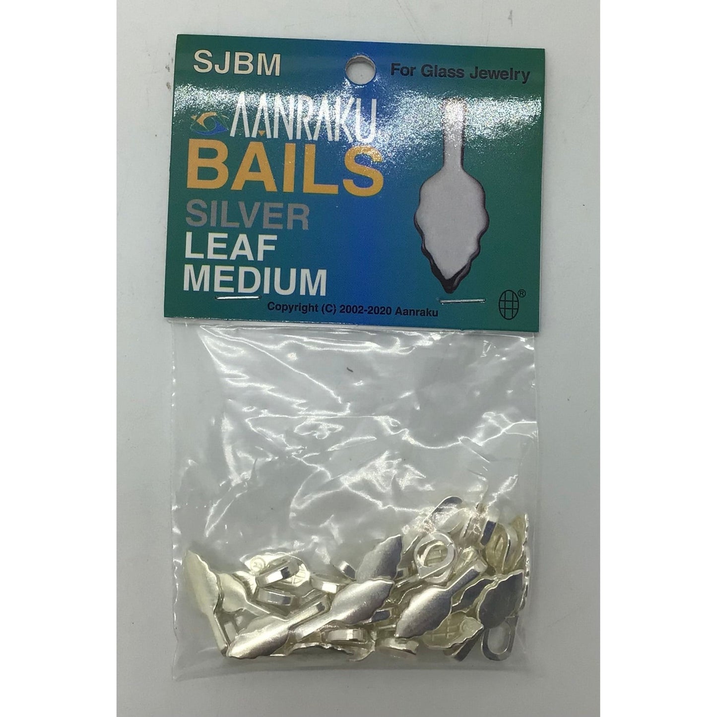 Bails, Med Silver Leaf