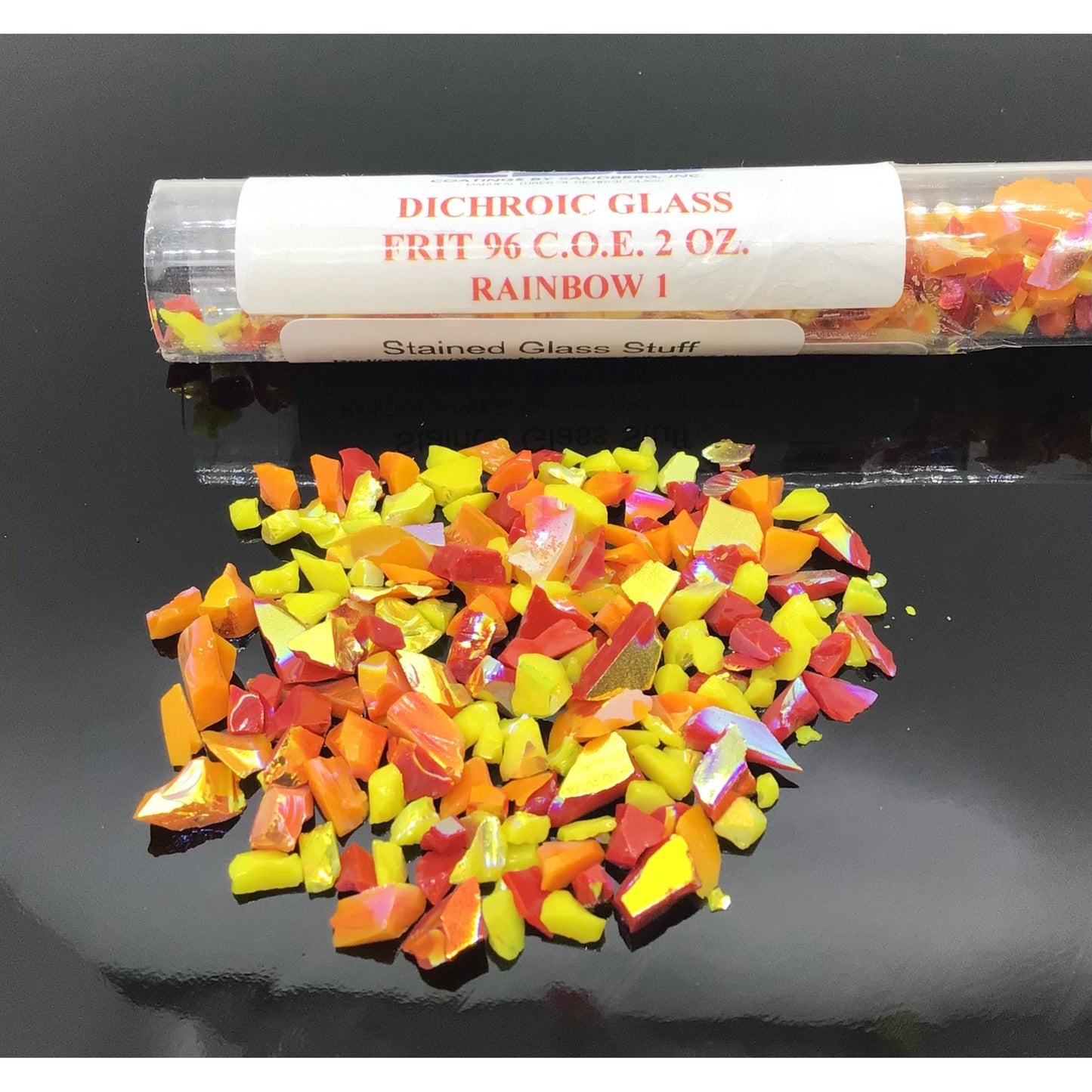 CBS Dichroic F5 Opal Frit COE 96, 2 oz tube