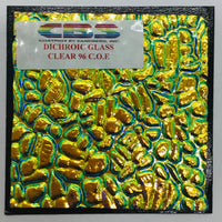 CBS 4” x 4” Dichro on Clear
