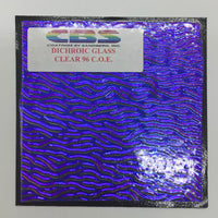 CBS 4” x 4” Dichro on Clear