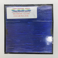 CBS 4” x 4” Dichro on Clear