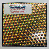 CBS 4” x 4” Dichro on Clear