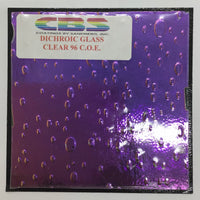 CBS 4” x 4” Dichro on Clear