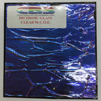 CBS 4” x 4” Dichro on Clear