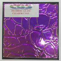 CBS 4” x 4” Dichro on Clear