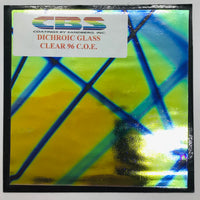 CBS 4” x 4” Dichro on Clear