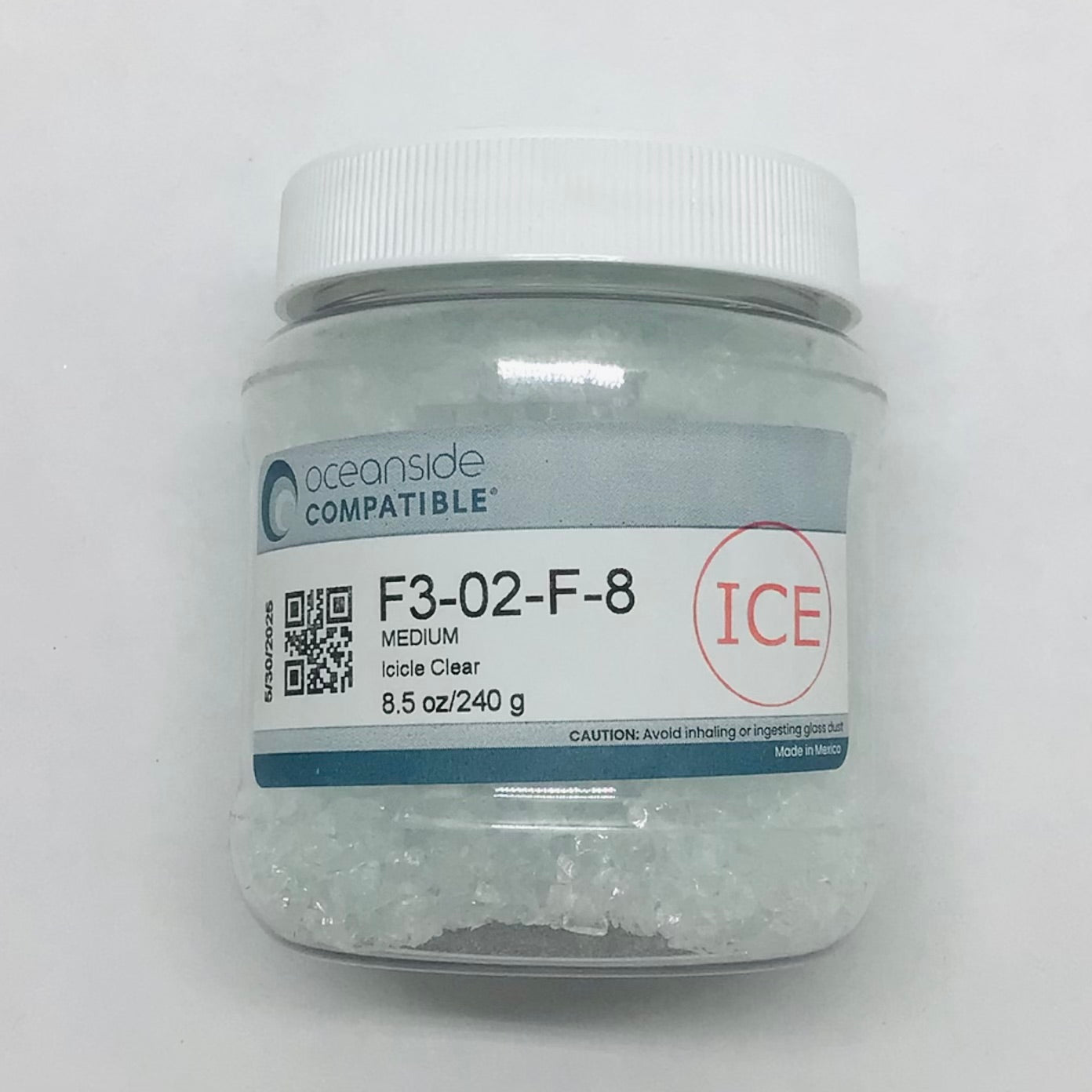 Frit, Icicle Clear, 02-96-8