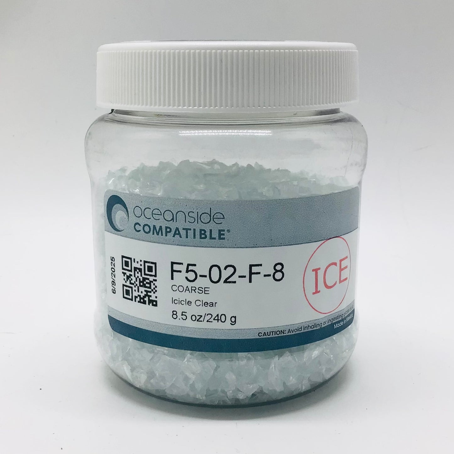 Frit, Icicle Clear, 02-96-8