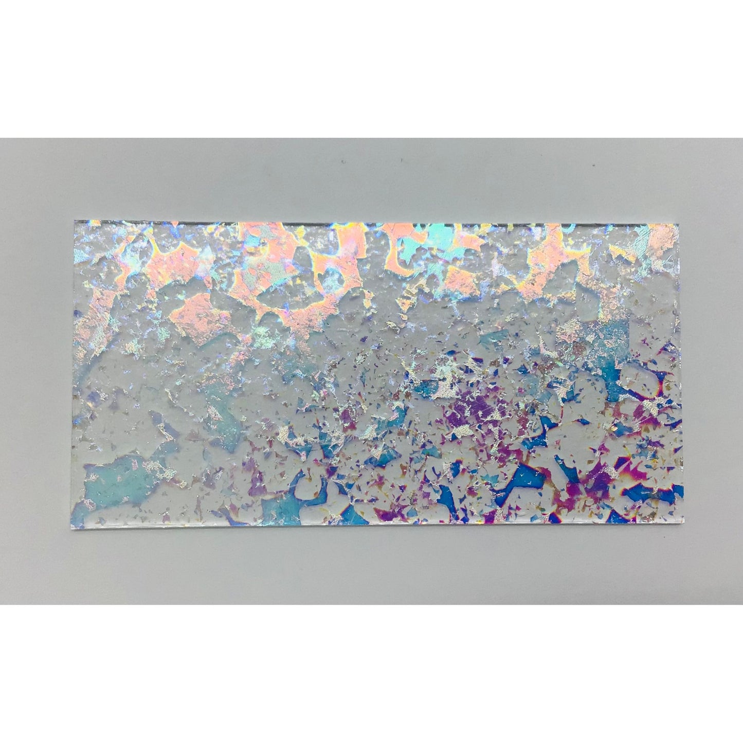 CBS 2” x 4” Dichro on Clear COE 96