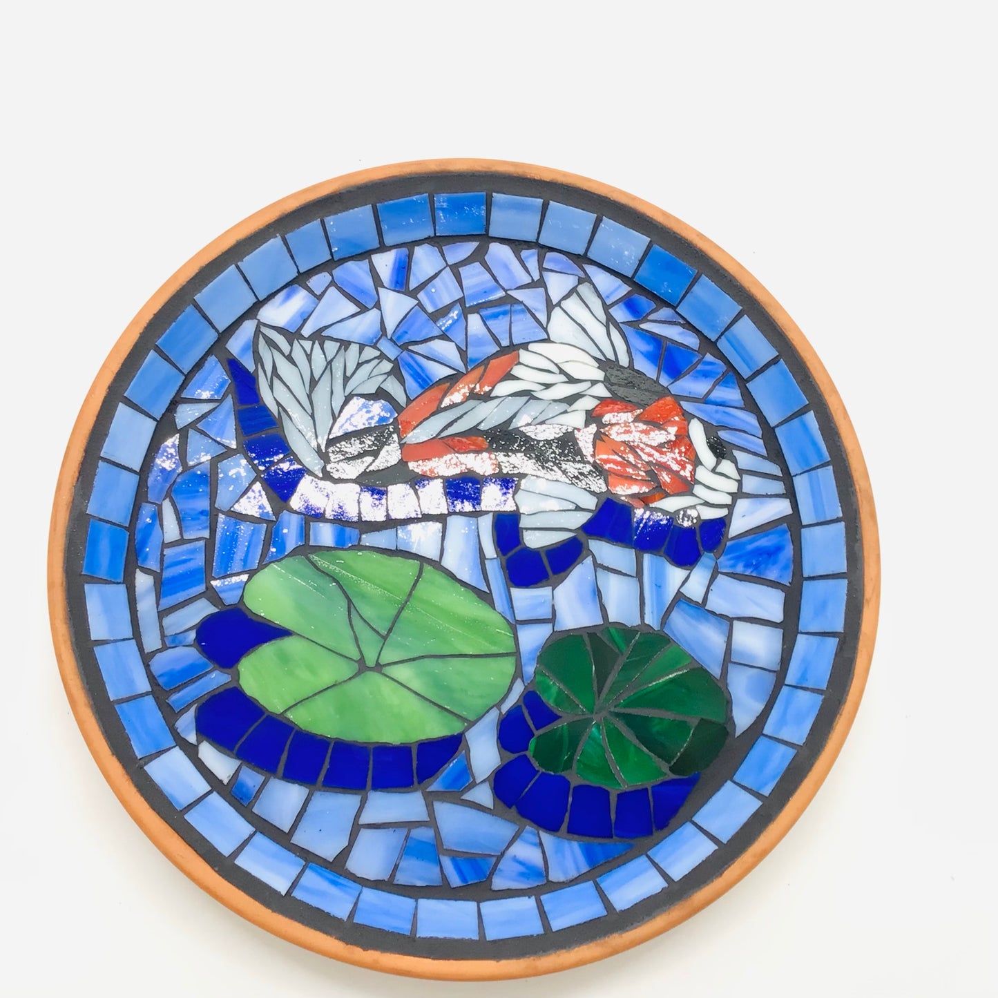 Mosaic Koi Bird Bath - Fri, Jun 12, 2026