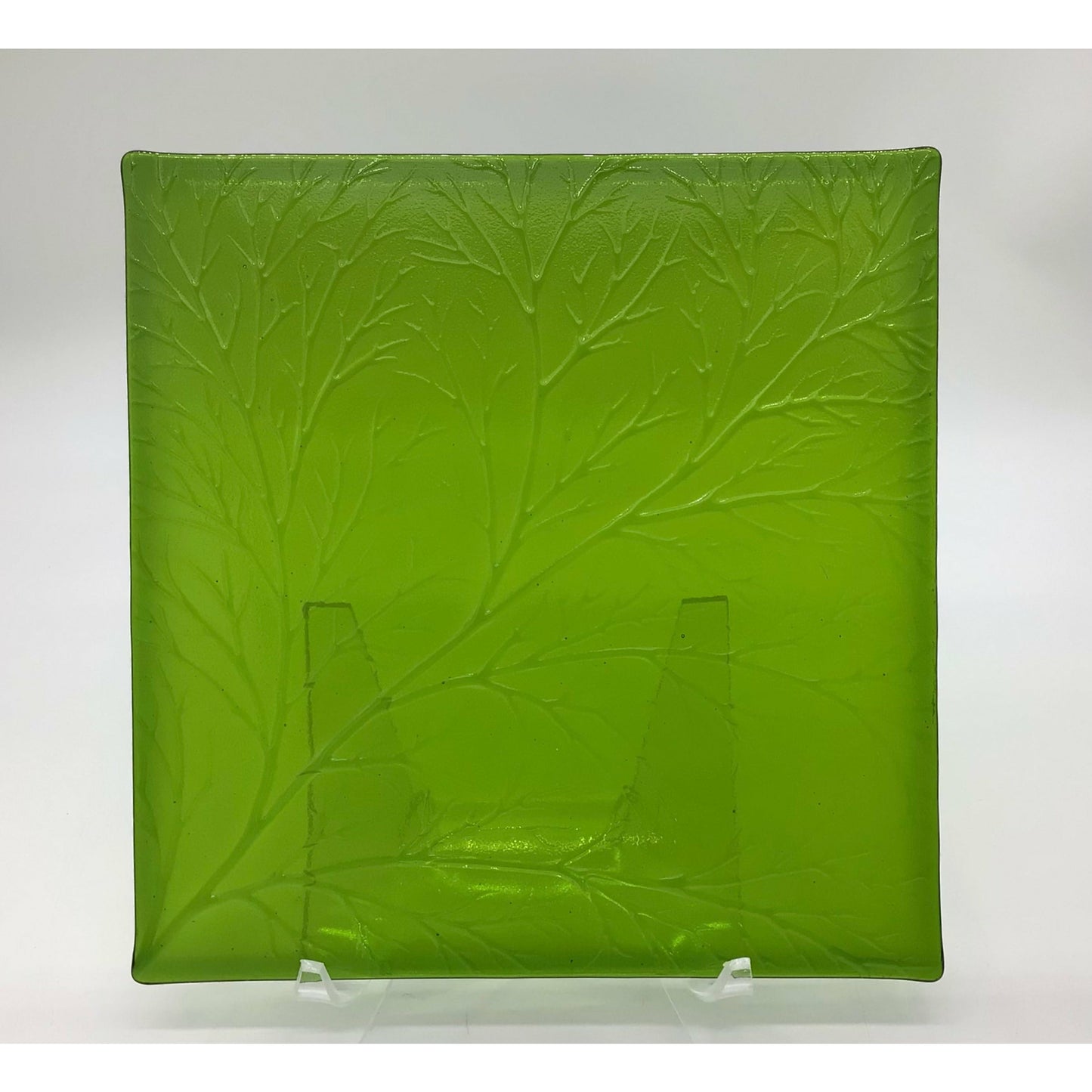 Fused Glass Textured Tiles - 8” Square