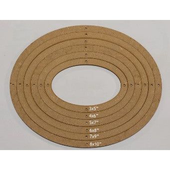 Glassola Layout Frames - Ovals