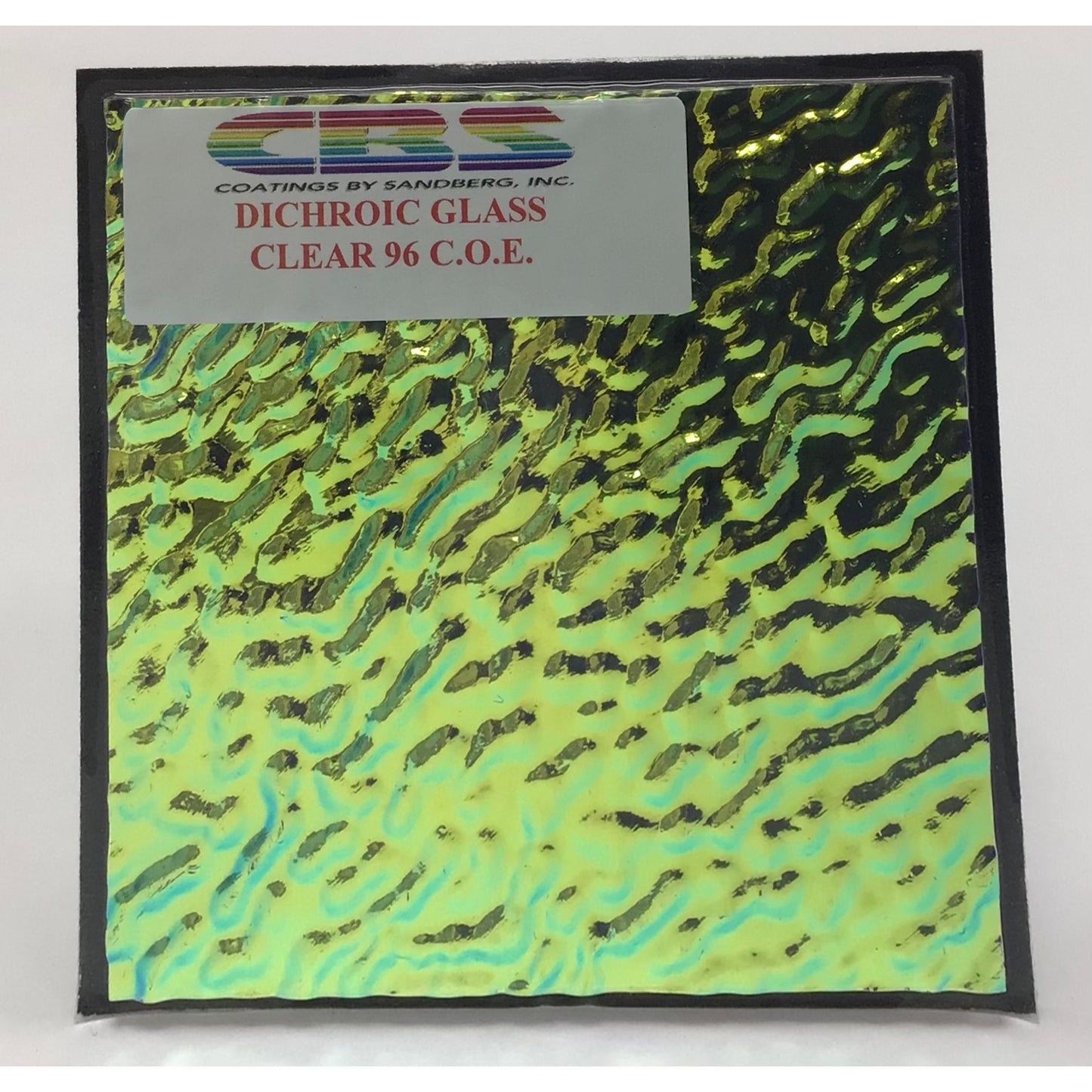 CBS 4” x 4” Dichro on Clear