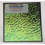 CBS 4” x 4” Dichro on Clear