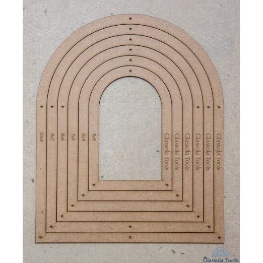 Glassola Layout Frames - Rounded Arch Window Frames