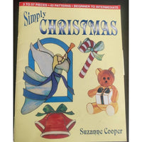 Simply Christmas Stained Glass Pattern Book