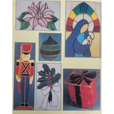 Simply Christmas Stained Glass Pattern Book