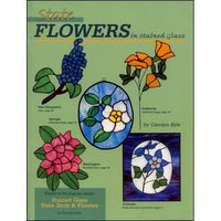 State Flowers in Stained Glass Pattern Book