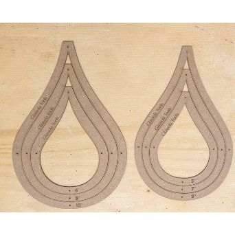 Glassola Layout Frames - Teardrops