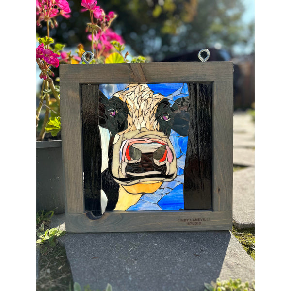 Framed Mosaic Cow with Cindy Laneville - Tues, Oct 3, 2023