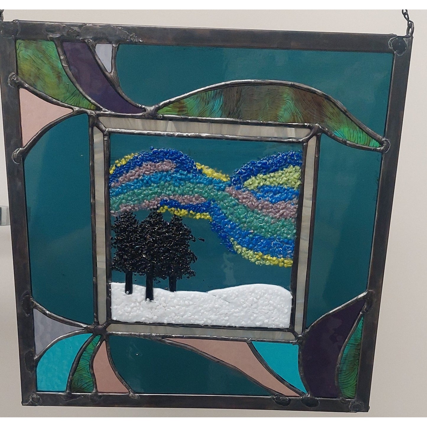 Stained Glass Meets Fused Glass - Tues Evenings, Aug 18, 25, and Sep 1, 2026 **stained glass experience needed