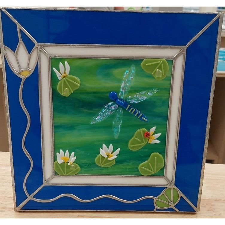 Stained Glass Meets Fused Glass - Tues Evenings, Aug 18, 25, and Sep 1, 2026 **stained glass experience needed