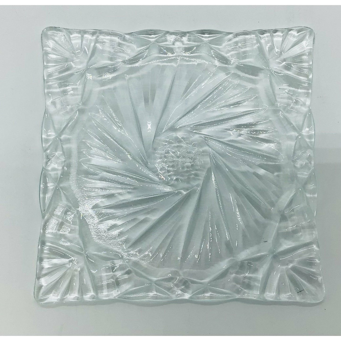 Fused Glass Textured Tiles - 5” Square