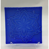 Fused Glass Textured Tiles - 6”