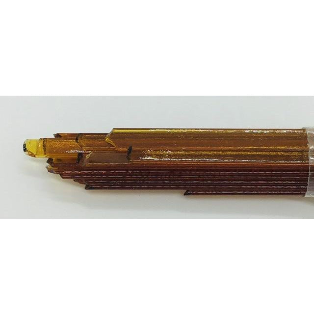 Noodle, Dark Amber Transparent, N-111-F