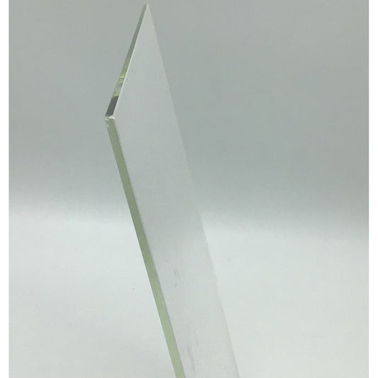 Commercial Flashed Glass, White on Clear