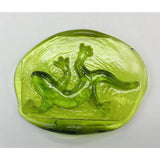 Pressed Glass Jewels - Gecko