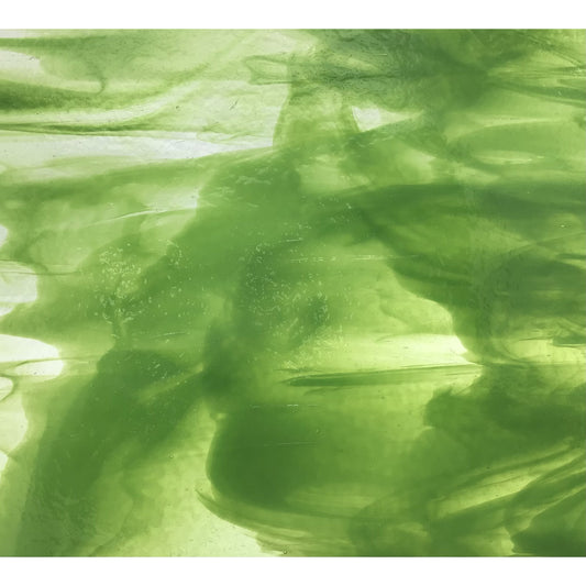 Uroboros 60-7550-F, Fern Green Opal and Clear