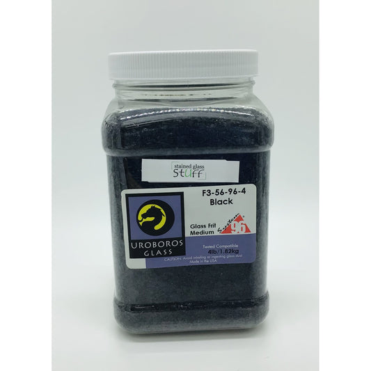 Frit, Black, 56-96-4, 4 lb jar