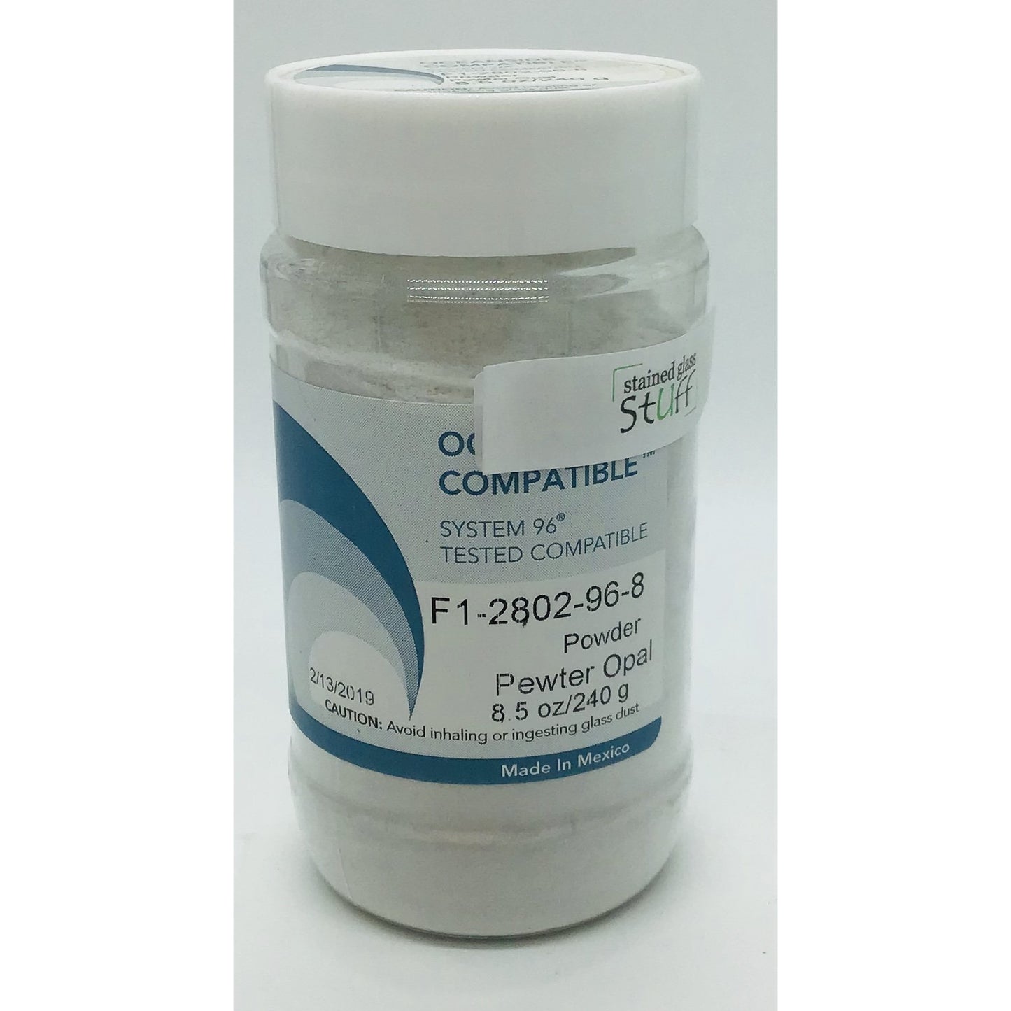 Frit, Pewter Opal, 2802-96-8