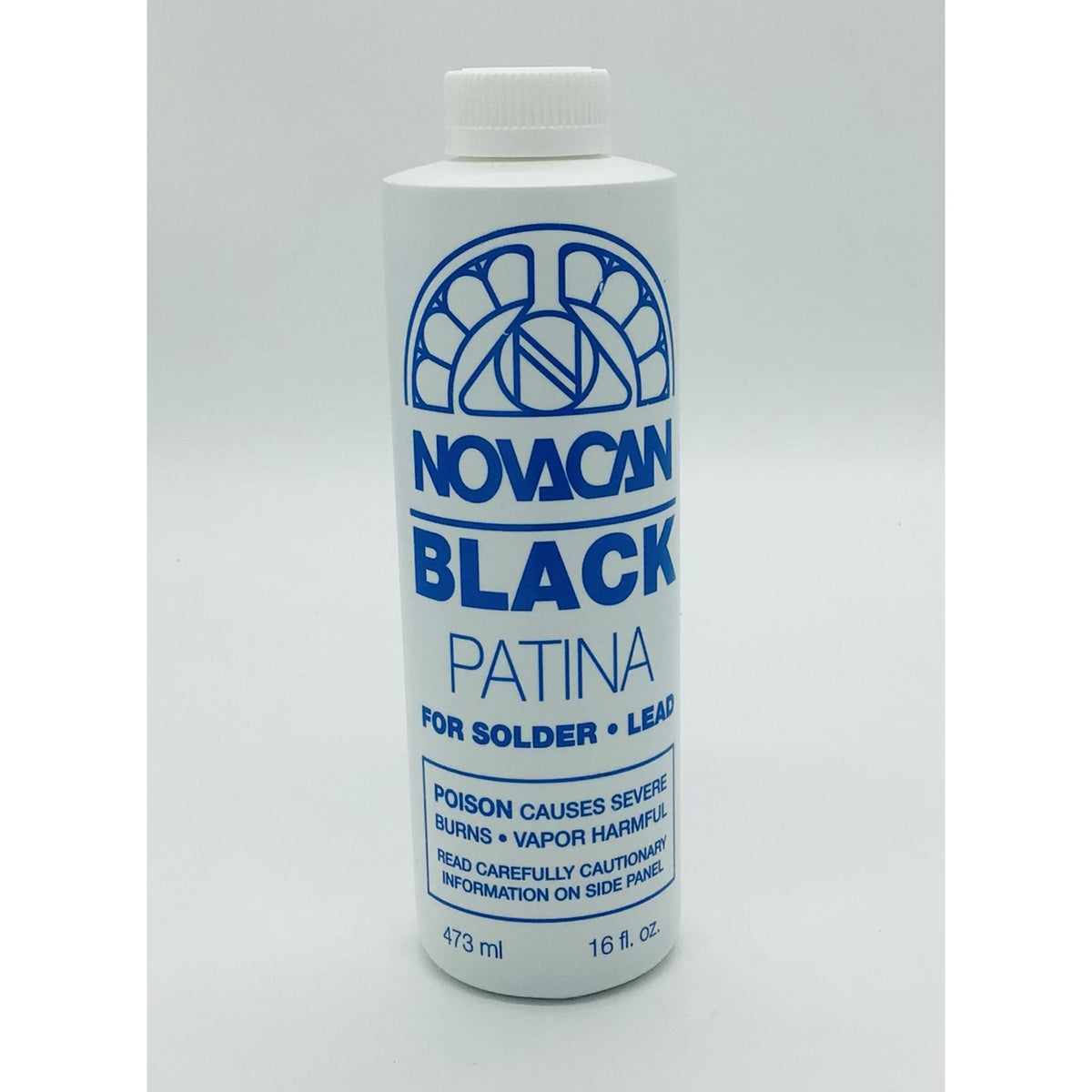 Novacan Black Patina, 16 oz – Stained Glass Stuff