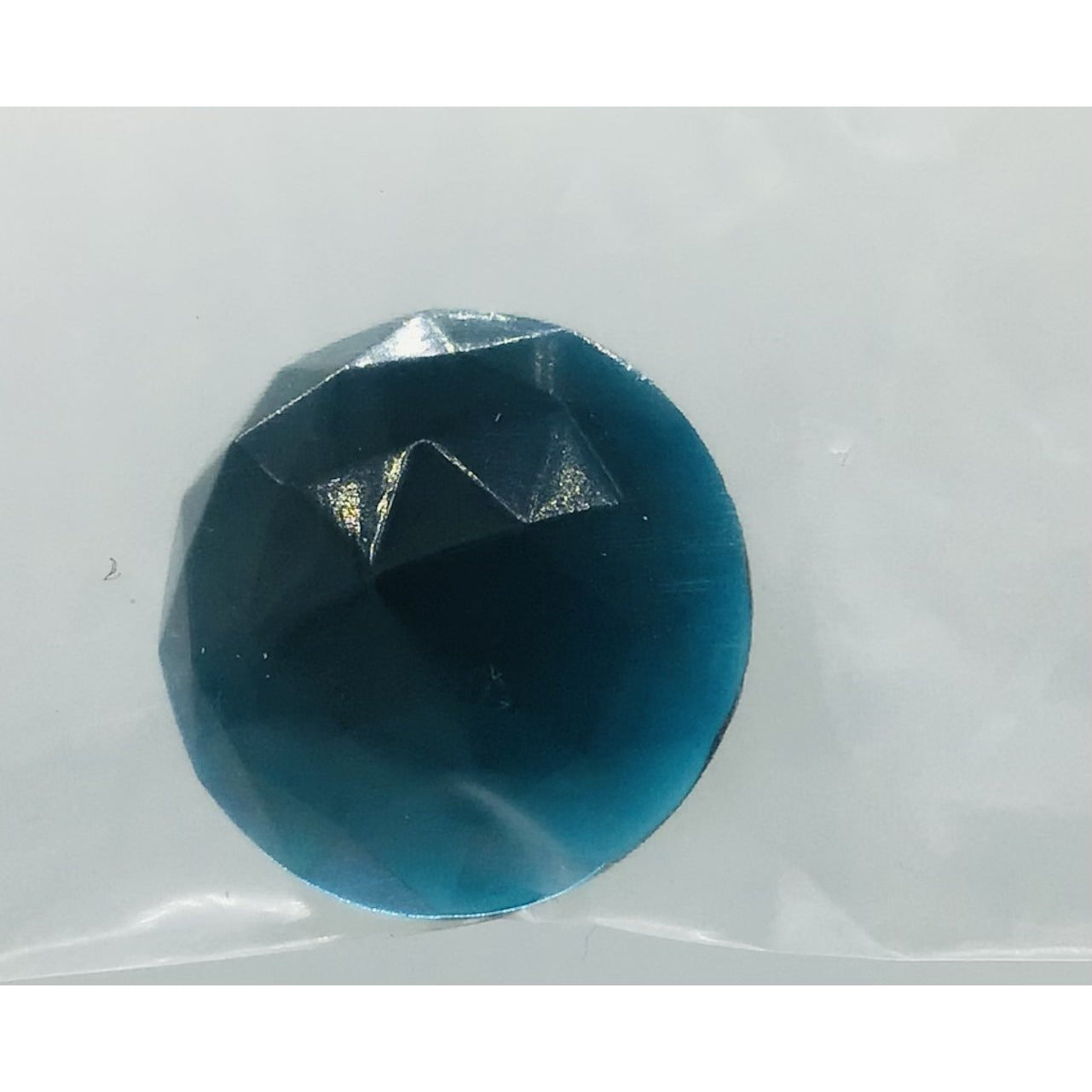 Colour Faceted Jewels-- Round, Oval and Teardrop