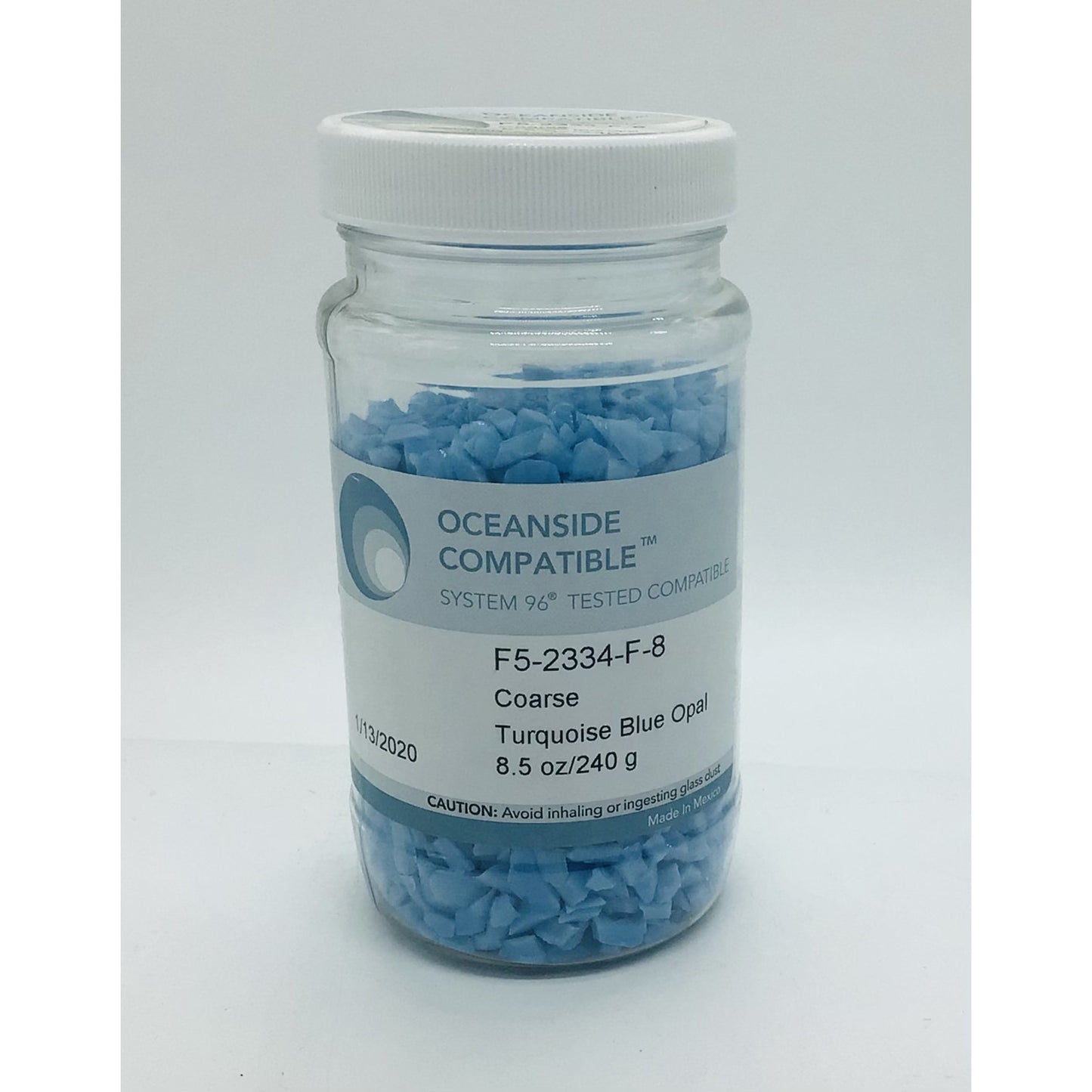 Frit,  Turquoise Blue Opal, 2334-96-8