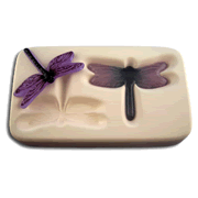Colour de Verre 3” & 4” Dragonflies Mold with Wing Slumper